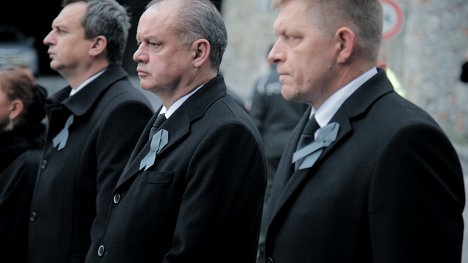 Andrej Danko, Andrej Kiska, Robert Fico - Skutok sa stal - Z filmu