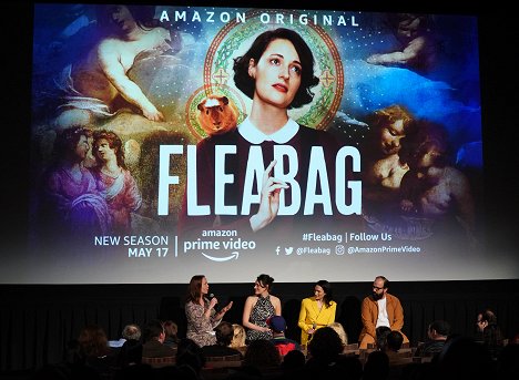 The Amazon Prime Video Fleabag Season 2 Premiere at Metrograph Commissary on May 2, 2019, in New York, NY - Phoebe Waller-Bridge, Sian Clifford, Brett Gelman - Potvora - Série 2 - Z akcí