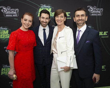 Premiere of the live-action Disney Channel Original Movie “Kim Possible” at the Television Academy of Arts & Sciences on Tuesday, February 12, 2019 - Alyson Hannigan, Zach Lipovsky, Adam Stein