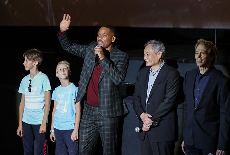 "Gemini Man" Budapest fan screening, at Cinema City Arena on September 25, 2019 in Budapest, Hungary - Will Smith, Ang Lee, Jerry Bruckheimer - Blíženec - Z akcí