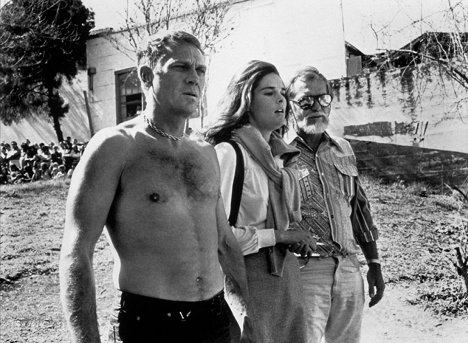 Steve McQueen, Ali MacGraw, Sam Peckinpah - Útěk - Z natáčení