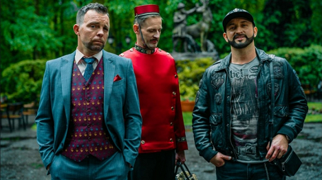 Marcin Wójcik, Michał Wójcik, Borys Szyc - Mały Grand Hotel - Z filmu