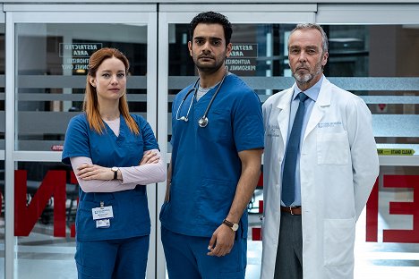 Laurence Leboeuf, Hamza Haq, John Hannah - Transplant - Season 1 - Promo