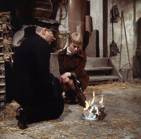 Oskar Werner, Julie Christie - 451° Fahrenheita - Z filmu