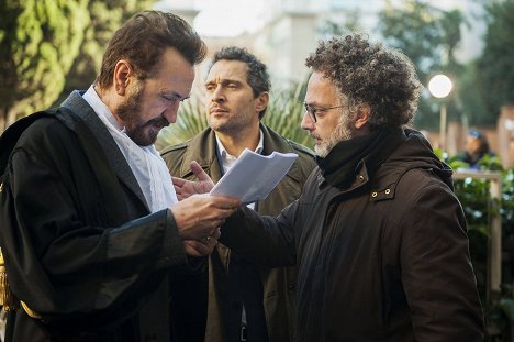 Marco Giallini, Claudio Santamaria, Antonio Morabito - Rimetti a noi i nostri debiti - Z natáčení