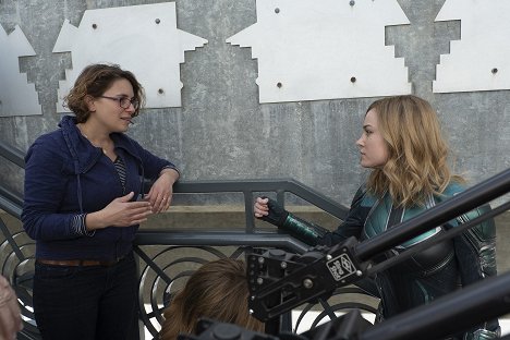 Anna Boden, Brie Larson - Captain Marvel - Making of