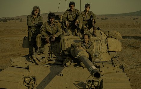 Lior Ashkenazi, Maor Schwitzer, Ofer Hayoun, Lee Biran - Údolí slz - Preparing for the Big Battle - Z filmu