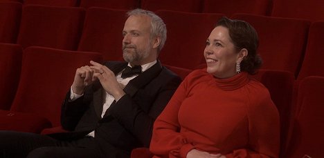 Ed Sinclair, Olivia Colman - The 93rd Annual Academy Awards - Photos
