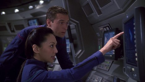 Linda Park, Connor Trinneer - Star Trek: Enterprise - Příměří - Z filmu