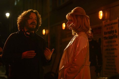 Edgar Wright, Anya Taylor-Joy - Poslední noc v Soho - Z natáčení