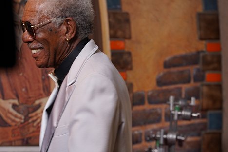 Morgan Freeman - Podfuk za všechny prachy - Z natáčení