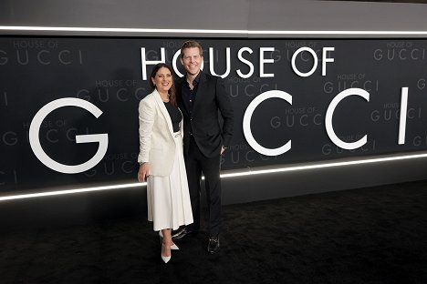 Los Angeles premiere of MGM's 'House of Gucci' at Academy Museum of Motion Pictures on November 18, 2021 in Los Angeles, California - Pamela Abdy, Kevin J. Walsh