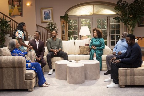 Daphne Reid, Tatyana Ali, Alfonso Ribeiro, Will Smith, Karyn Parsons, Joseph Marcell, DJ Jazzy Jeff