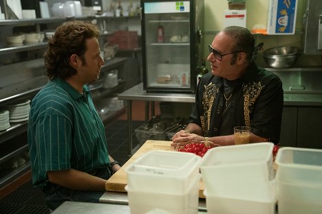 Seth Rogen, Andrew Dice Clay - Pam & Tommy - Destroyer of Worlds - Photos