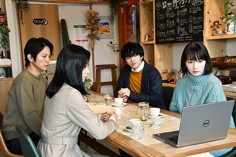 Džunpei Mizobata, Juika Motokarija, Kento Hajaši, Haru - Itošii uso: Jasašii jami - Z filmu