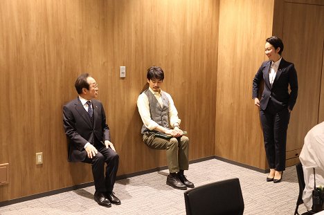 Fumijo Kohinata, Jutaka Takeno'uči, Haru Kuroki - Ičikei no karasu - Z natáčení