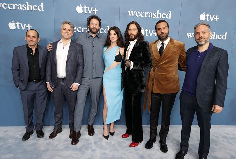 Apple’s “WeCrashed” Premiere Screening, The Academy Museum, Los Angeles CA, USA, March 17, 2022 - Peter Jacobson, Drew Crevello, Kyle Marvin, Anne Hathaway, Jared Leto, O.T. Fagbenle, Lee Eisenberg - WeCrashed - Z akcií