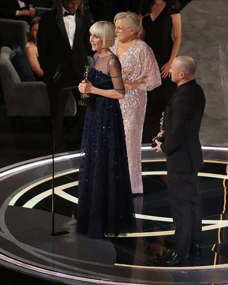 Linda Dowds, Stephanie Ingram, Justin Raleigh - 94th Annual Academy Awards - Photos