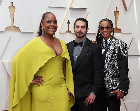 Red Carpet - Carla Farmer, Michael Marino, Stacey Morris - 94th Annual Academy Awards - Events