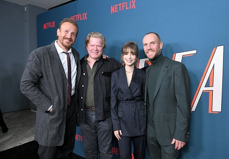 "Windfall" LA Special Screening on March 11, 2022 in West Hollywood, California - Jason Segel, Jesse Plemons, Lily Collins, Charlie McDowell