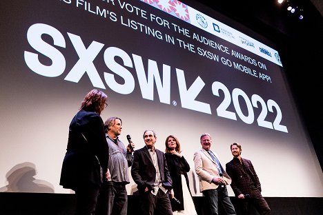 Netflix's Apollo 10 ½ SXSW World Premiere on March 13, 2022 in Austin, Texas - Richard Linklater, Tommy Pallotta, Femke Wolting, Mike Blizzard, Glen Powell