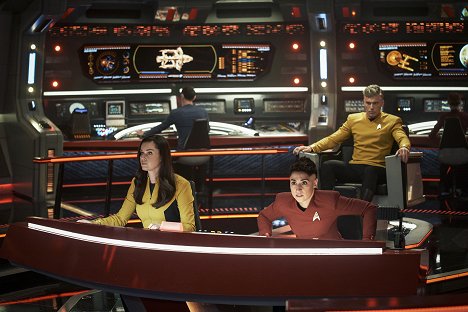 Rebecca Romijn, Melissa Navia, Anson Mount - Star Trek: Podivné nové světy - Děti komety - Z filmu