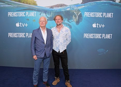 London Premiere of "Prehistoric Planet" at BFI IMAX Waterloo on May 18, 2022 in London, England - Mike Gunton, Tim Walker - Prehistorická planeta - Z akcí