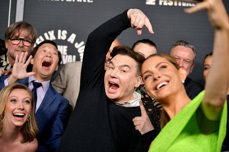Pentaverate Premiere + After Party at The Hollywood Roosevelt on May 04, 2022 in Los Angeles, California - Tim Kirkby, Ken Jeong, Mike Myers, Maria Menounos