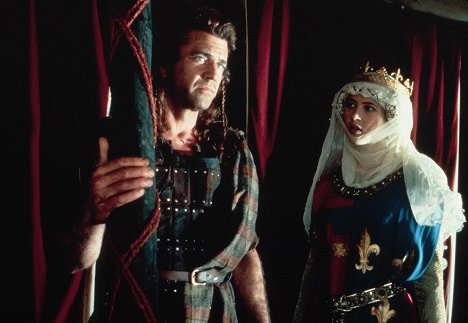 Mel Gibson, Sophie Marceau - Statečné srdce - Z filmu