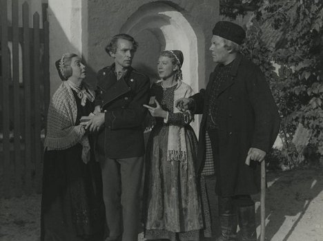 Ellen Holm, Peter Poulsen, Ellen Carstensen Reenberg, Sigurd Langberg - En desertør - Z filmu