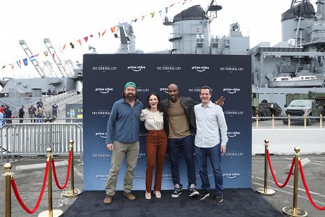The Cast of Prime Video's "The Terminal List" attend LA Fleet Week at The Port of Los Angeles on May 27, 2022 in San Pedro, California - Kenny Sheard, Tyner Rushing, LaMonica Garrett