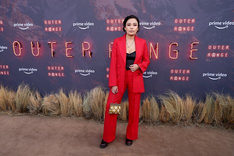 Prime Video Red Carpet Premiere For New Western Series "Outer Range" at Harmony Gold on April 07, 2022 in Los Angeles, California - MorningStar Angeline - Za hranicí - Z akcí