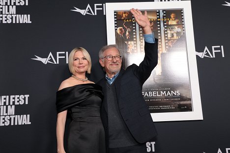 Special screening of THE FABELMANS at the AFI Fest at the TCL Chinese Theatre on November 06, 2022 in Hollywood, CA, USA - Michelle Williams, Steven Spielberg - Fabelmanovi - Z akcí