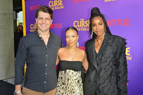The Curse Of Bridge Hollow Netflix Special Screening In Los Angeles at TUDUM Theater on October 08, 2022 in Hollywood, California - Jeff Wadlow, Priah Ferguson, Kelly Rowland