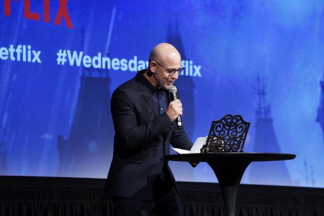 World premiere of Netflix's "Wednesday" on November 16, 2022 at Hollywood Legion Theatre in Los Angeles, California - Peter Friedlander - Wednesday - Z akcí