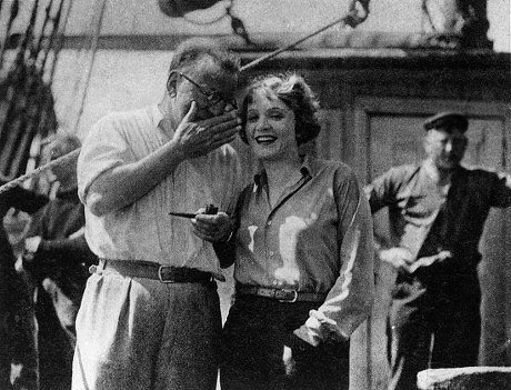 Maurice Tourneur, Marlene Dietrich - The Ship of Lost Men - Making of