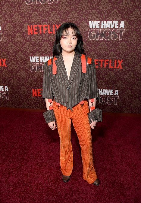 Netflix's "We Have A Ghost" Premiere on February 22, 2023 in Los Angeles, California - Isabella Russo - Máme tu ducha - Z akcí
