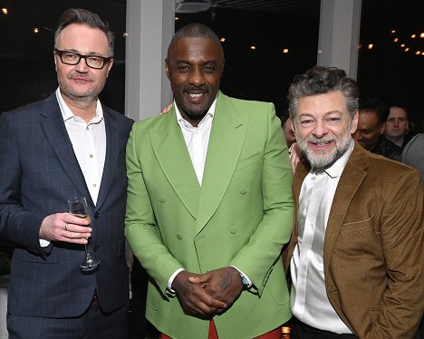 Luther: The Fallen Sun US Premiere at The Paris Theatre on March 08, 2023 in New York City - Jamie Payne, Idris Elba, Andy Serkis - Luther: Pád z nebes - Z akcí