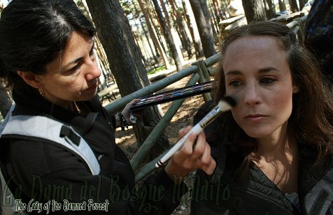 Bea Urzaiz - La dama del bosque maldito - Z natáčení