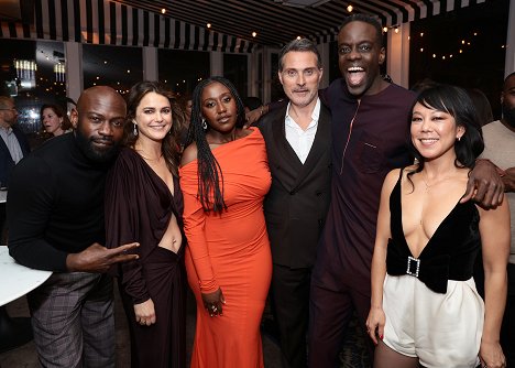 After party for The Diplomat - NY Premiere on April 18, 2023 in New York City - David Gyasi, Keri Russell, Nana Mensah, Rufus Sewell, Ato Essandoh, Ali Ahn - Diplomatické vztahy - Série 1 - Z akcí