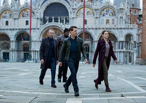 Simon Pegg, Ving Rhames, Tom Cruise, Rebecca Ferguson - Mission: Impossible Odplata - Prvá časť - Z filmu