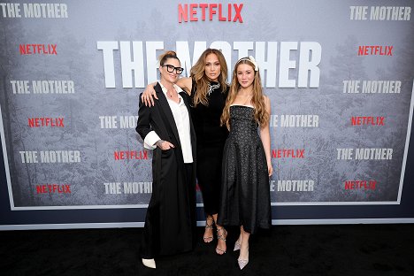 The Mother Fan Screening at The Paris Theatre on May 04, 2023 in New York City - Niki Caro, Jennifer Lopez, Lucy Paez