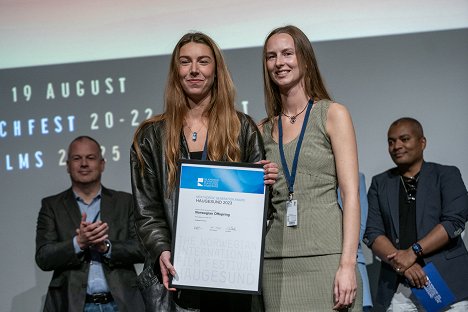 Award ceremony at The 51st Norwegian International Film Festival. - Marlene Emilie Lyngstad, Emilie Koefoed Larsen - Norwegian Offspring - Z akcí