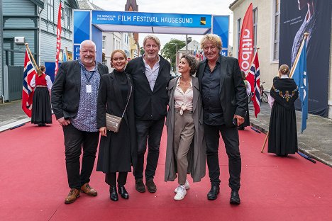 The closing screening at The 50th Norwegian International Film Festival in Haugesund. - Håkan Hammarén, Livia Millhagen, Rolf Lassgård, Hedda Rehnberg, Richard Hobert