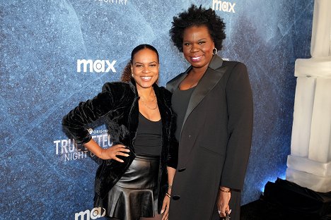 "True Detective: Night Country" Premiere Event at Paramount Pictures Studios on January 09, 2024 in Hollywood, California. - Nefetari Spencer, Leslie Jones