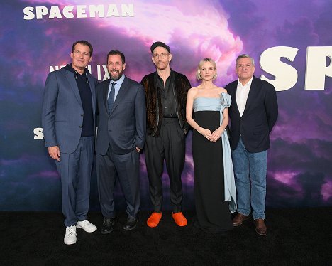 Netflix's "Spaceman" LA Special Screening at The Egyptian Theatre Hollywood on February 26, 2024 in Los Angeles, California - Scott Stuber, Adam Sandler, Johan Renck, Carey Mulligan, Ted Sarandos
