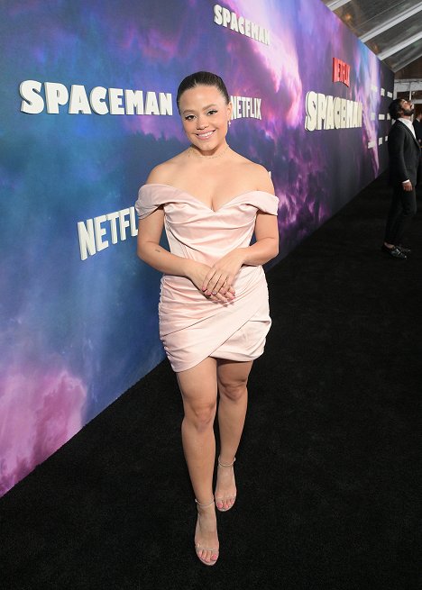 Netflix's "Spaceman" LA Special Screening at The Egyptian Theatre Hollywood on February 26, 2024 in Los Angeles, California - Sarah Jeffery - Kosmonaut z Čech - Z akcí