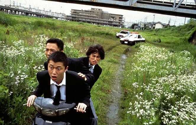 Běž! - Z filmu - Taró Jamamoto, Hirofumi Arai, Jósuke Kubozuka