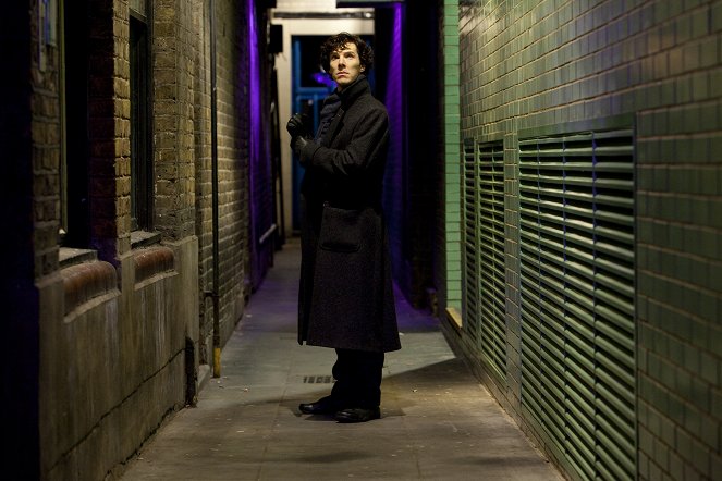 Sherlock - Série 1 - Studie v růžové - Z filmu - Benedict Cumberbatch
