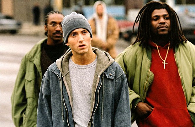 8. míle - Z filmu - De'Angelo Wilson, Eminem, Mekhi Phifer